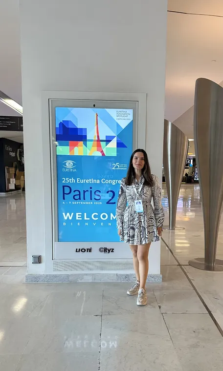 At the 25th EURETINA Congress, Paris